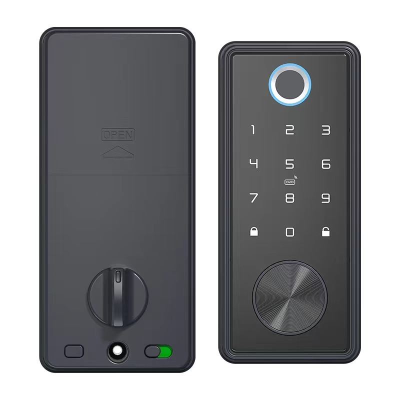 TOPTEQ T1 Smart Deadbolt Lock Intelligent Electronic Tuya TTlock NFC Digital Lock Deadbolt Lock Biometric Access