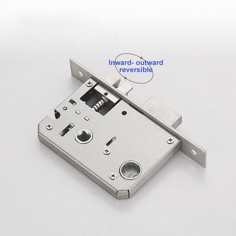 Topteq customization Smart wood door lock stainless steel 5050 mortise lock body for smart lock