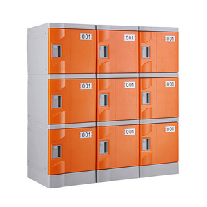 ABS plastic employee locker / assembled easily /low cost locker staff locker