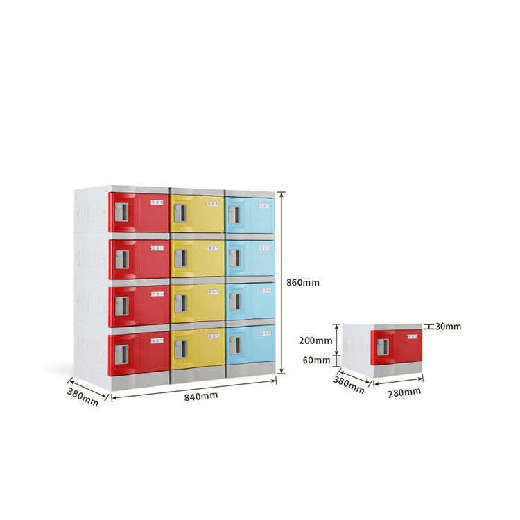 modern style smarts storage locker automated parcel locker colorful mini locker