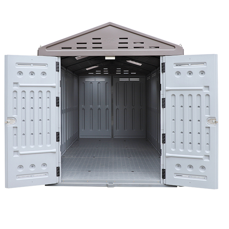 luxury shed house outdoor hdpe plastic high quality temporary house comfortable shed house outdoor for sale