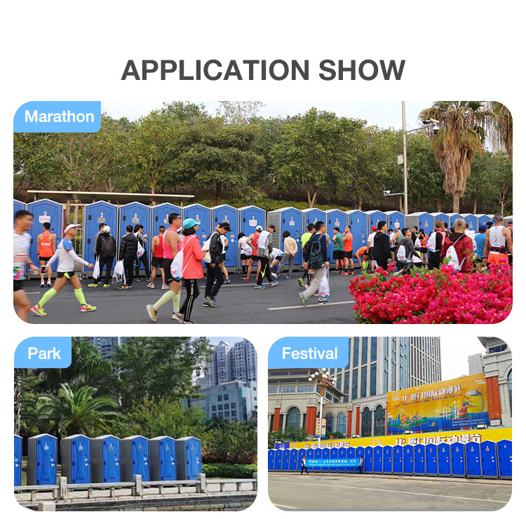 Toppla portable toilets manufacturers hdpe toilettes mobiles container wc portable toilets for outdoor events