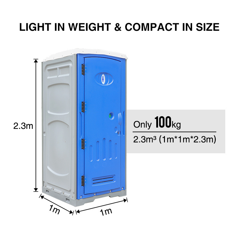 low price hdpe plastic african toilet portable mobile toilet porta potty outdoor toilet