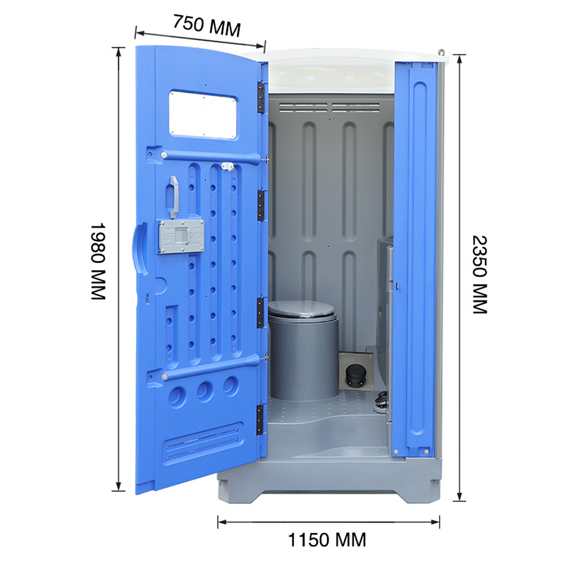 Public Hdpe Portable Toilets For Sale Mobile Outdoor Portable Restroom Toilets Mobile Flushing Toilets