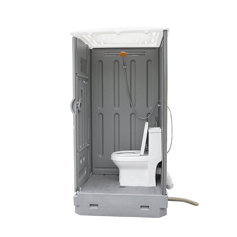 HDPE plastic rotomolding mobile Shower room with toilet inside