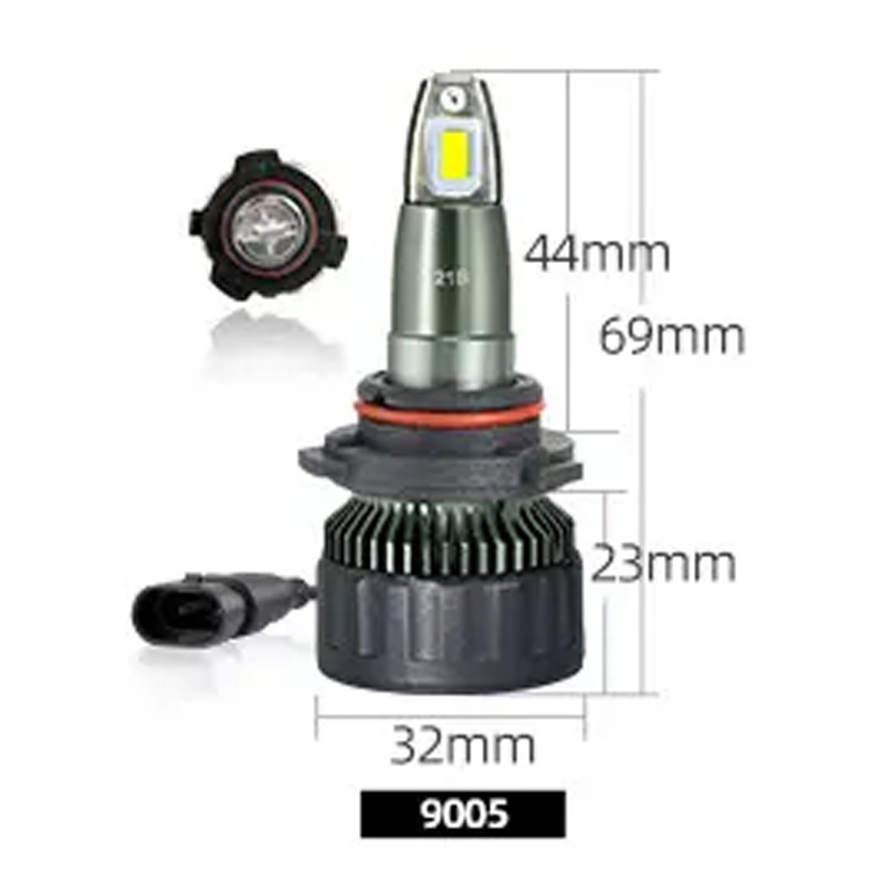 2023 high quality 70W 7000LM V3E  6000K LED headlights bulbs gtr lighting   h7 headlight bulb v3 m18 led headlight