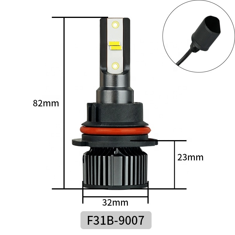 mini F31B 12V 6000K 35W 3500LM high quality  led headlight bulbs auto lighting system