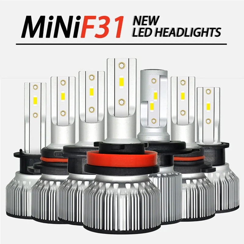 Super power F32 focos led headlight bulbs 12v-24v mini smart led h4 h7 h11 9005 9006 h1 h3