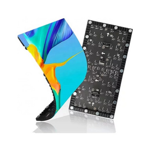 Shenzhen TP Indoor Flexible Soft LED Display Module P3.076 104x52 Matrix RGB LED Video Wall Panel