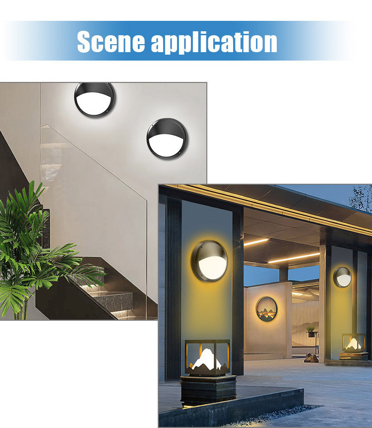 Hot sell IP65 Led Waterproof motion sensor light outdoor with emergency flush mount light ceiling LED bulkhead light for garden