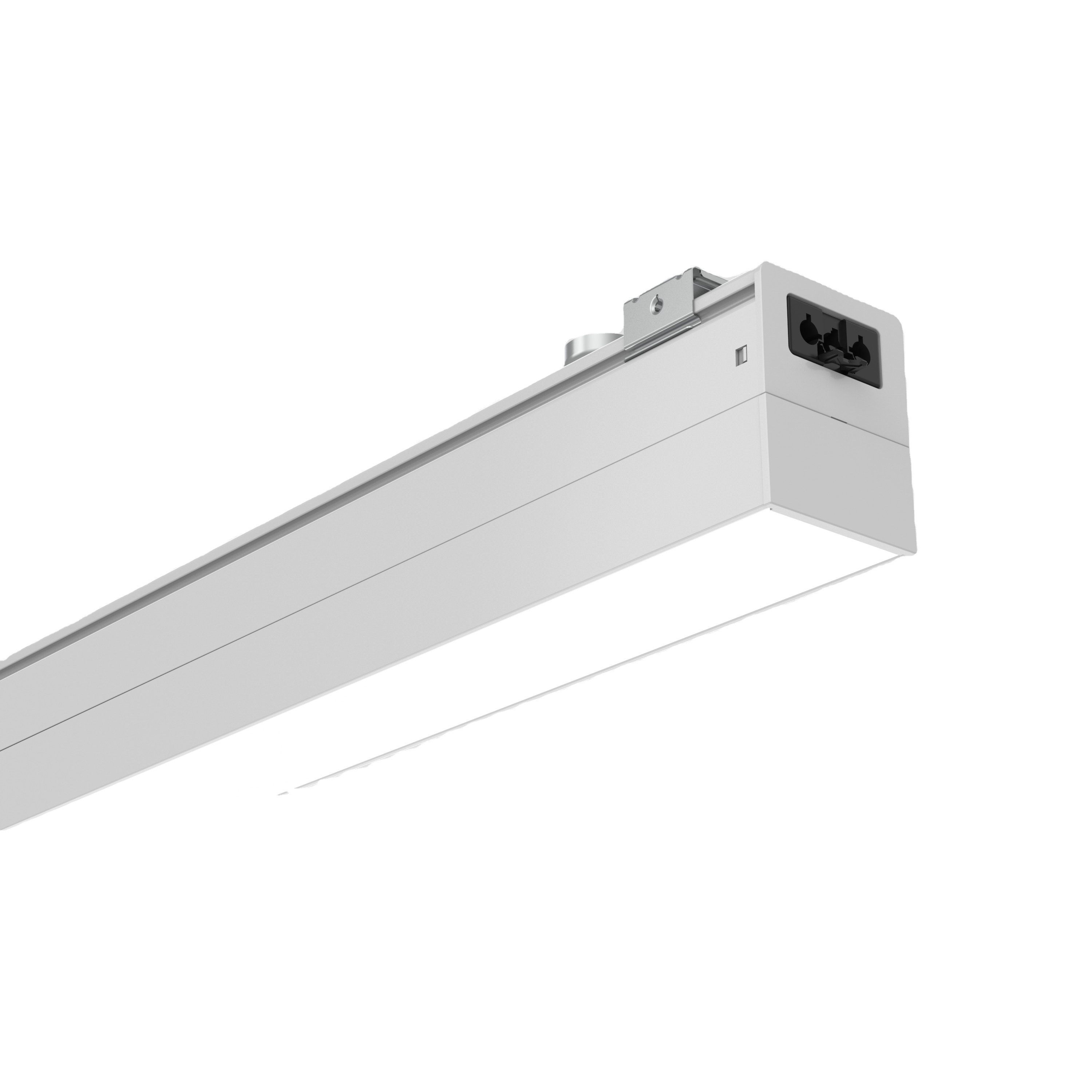 Surface mounted indoor supermarket aluminum 8 foot 8ft Magnetic fixture 4 feet 4ft linkable linear led t8 shop tube lights