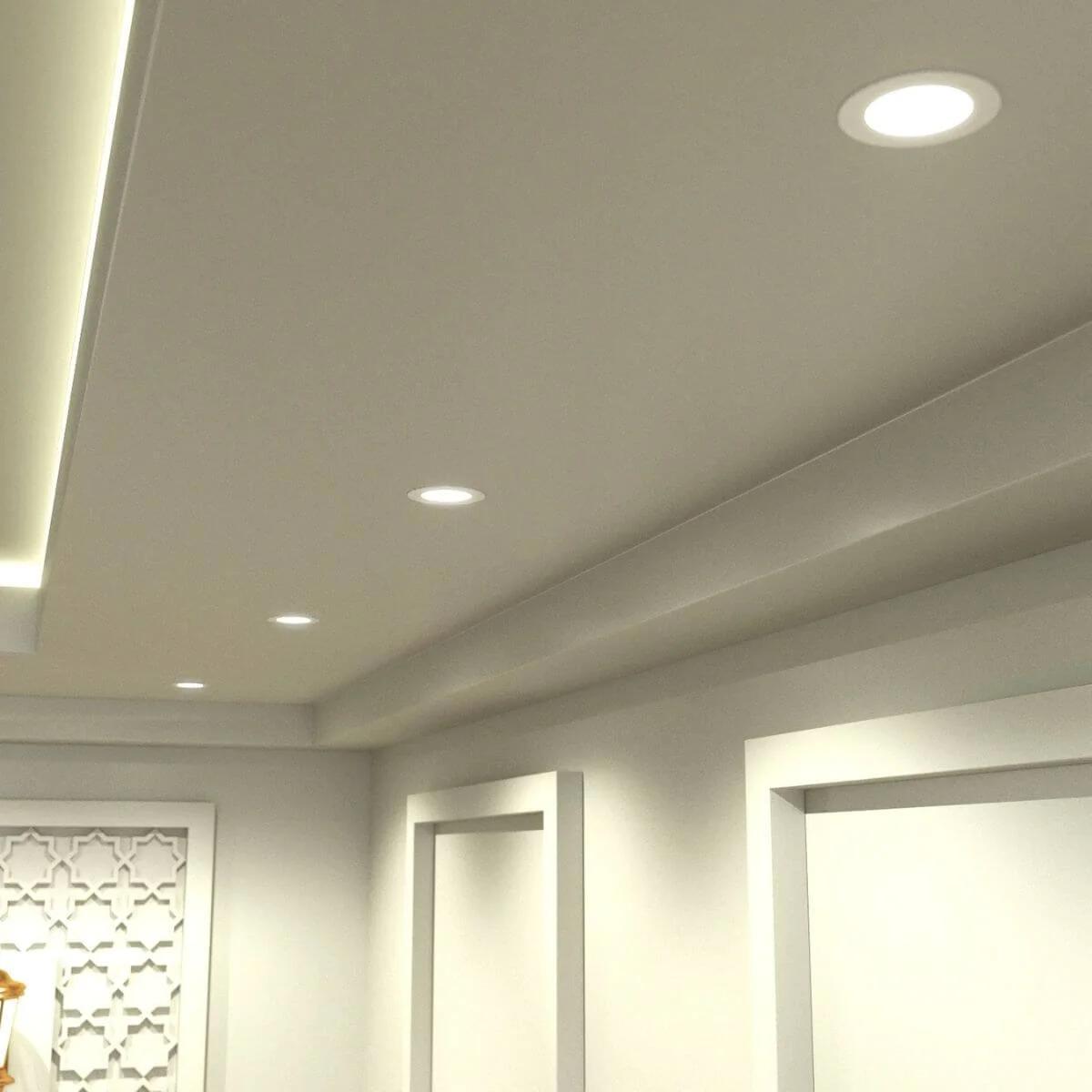 High Quality round pot motion sensor led lights led down light recessed ultra thin ceiling light for office restaurant