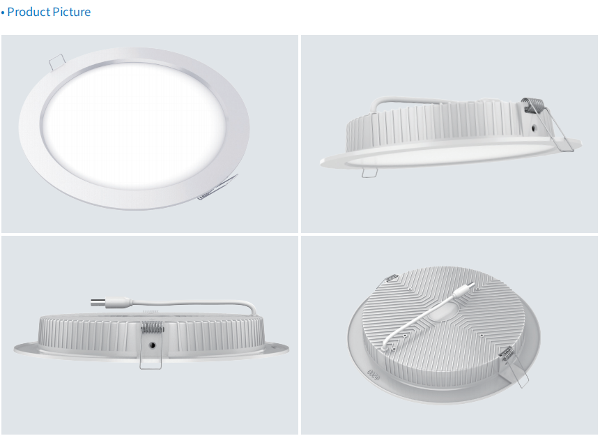 High Quality round pot motion sensor led lights led down light recessed ultra thin ceiling light for office restaurant