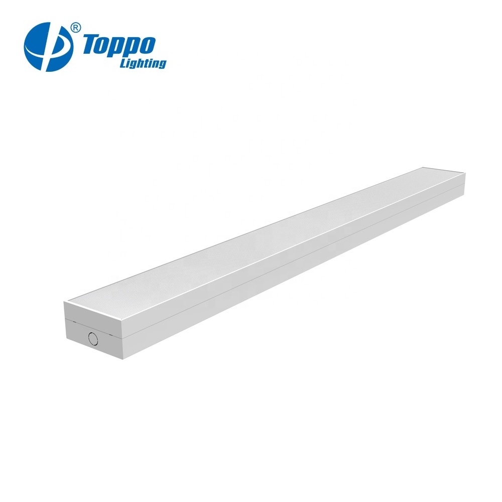 Toppo 1-10V dimming led lighting for ceiling 1200mm UGR19 led fixtures Led IP65 Linear batten Light Low Glare Battens light