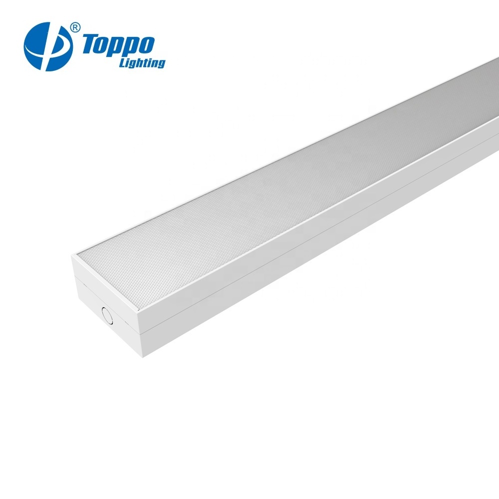 Toppo 1-10V dimming led lighting for ceiling 1200mm UGR19 led fixtures Led IP65 Linear batten Light Low Glare Battens light