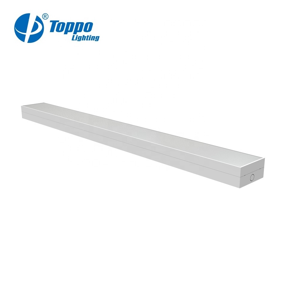 Toppo 1-10V dimming led lighting for ceiling 1200mm UGR19 led fixtures Led IP65 Linear batten Light Low Glare Battens light