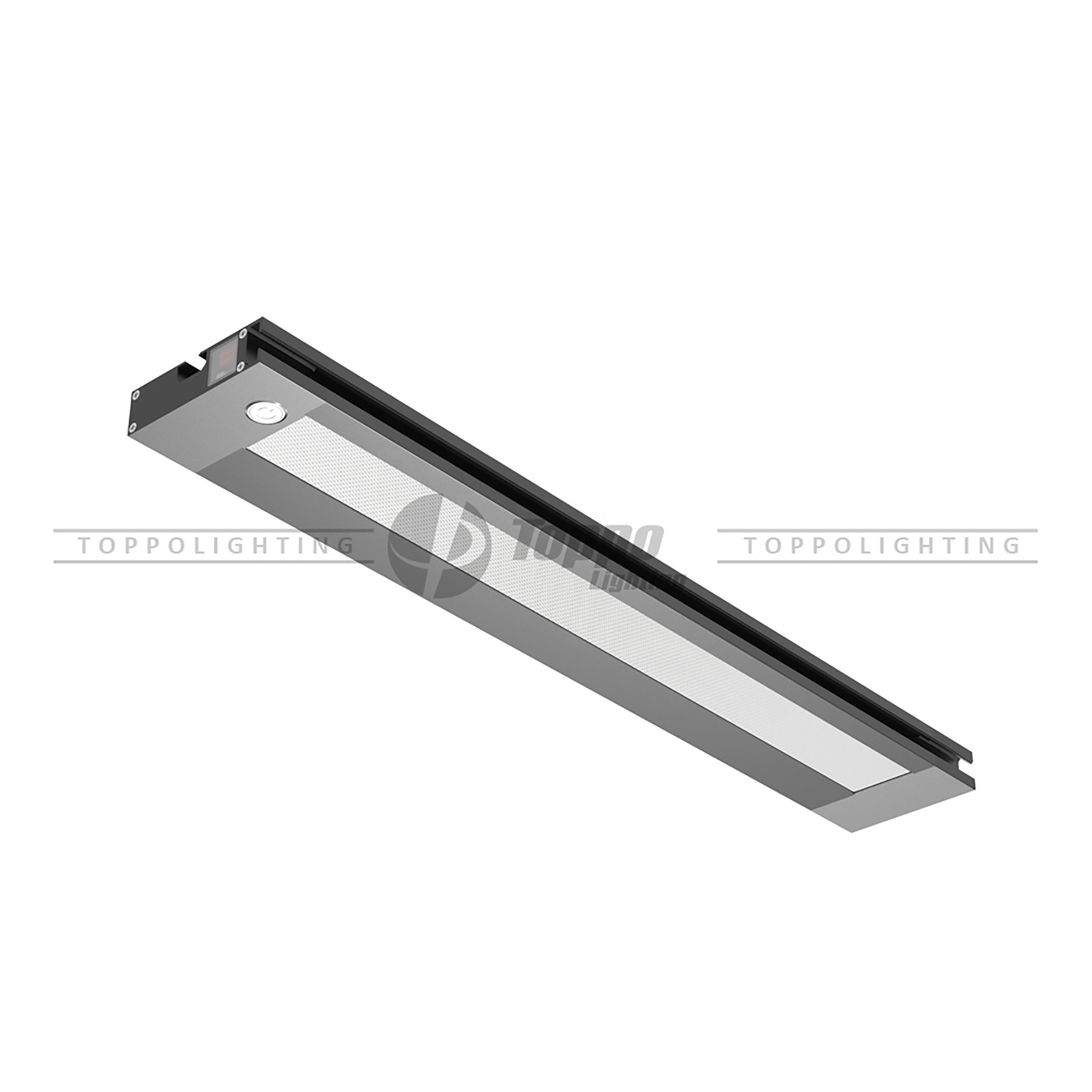 Low Glare IP54 Waterproof nero workbench work light led desk 4ft led batten tube lights garage shop smart ceiling light