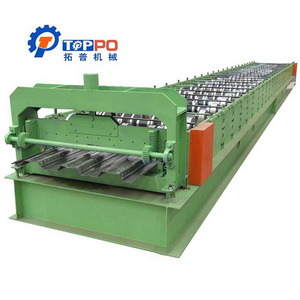 Steel Metal Floor Decking Sheet Making Roll Forming Machinery