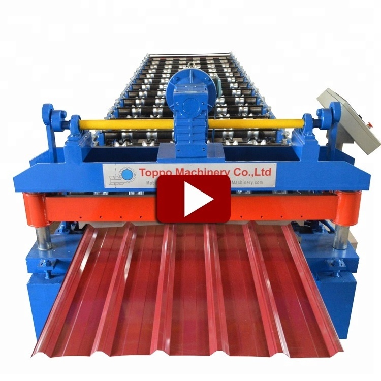 High Quality Zinc Roofing Color Steel IBR Sheet Roll Forming Machine