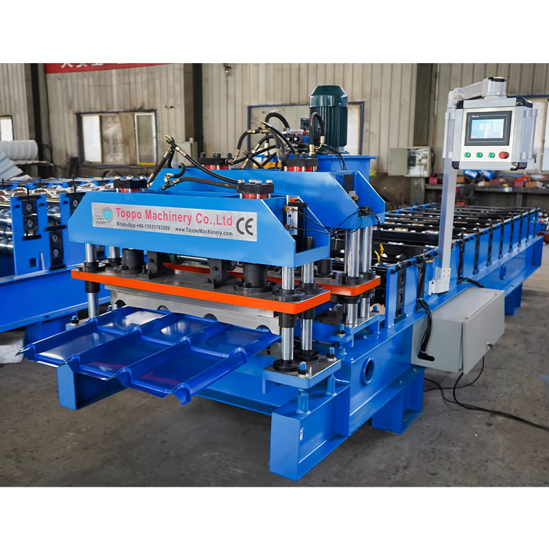 Fully Automatic Customized Profiles Automatic Roofing Sheet Roll Forming Machine Glazed Making Machine Suppliers