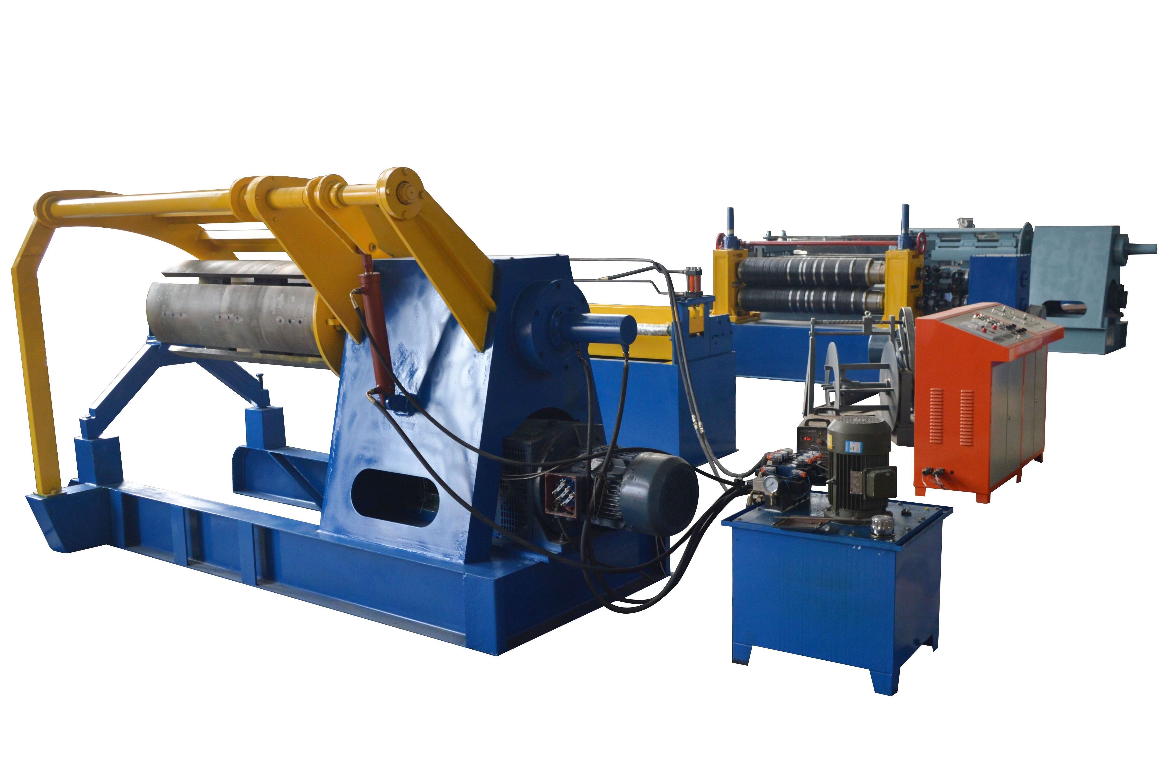 Hot selling custom color high speed steel coil slitting line machine