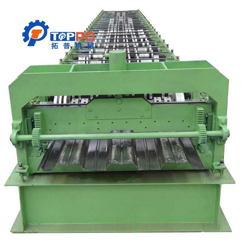 Steel Metal Floor Decking Sheet Making Roll Forming Machinery