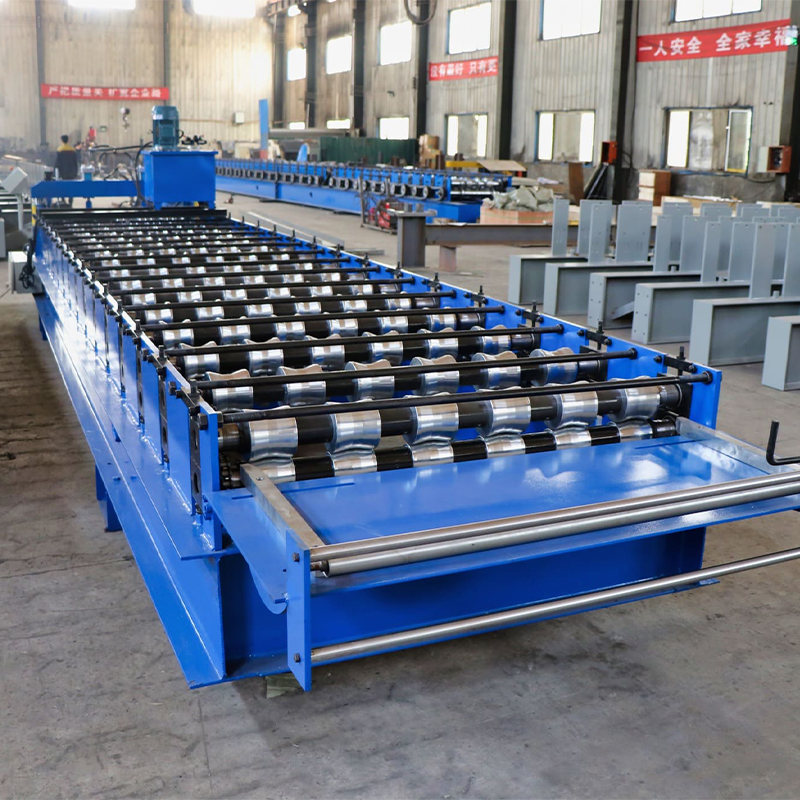 Fully Automatic galvanized IBR board roofing roll forming machinery and equipment supplier