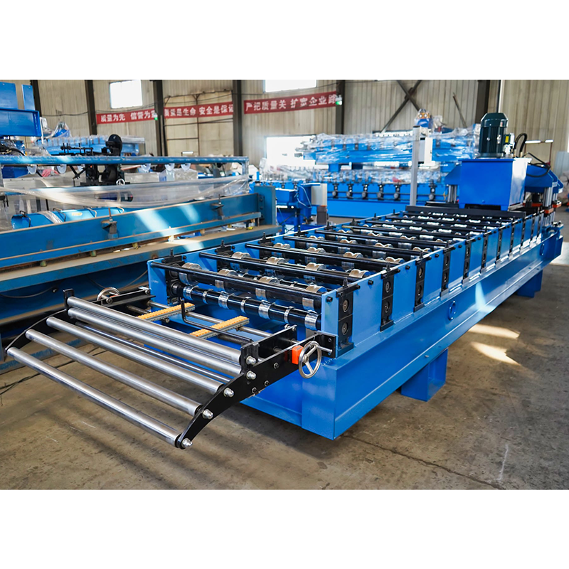 Fully Automatic Customized Profiles Automatic Roofing Sheet Roll Forming Machine Glazed Making Machine Suppliers