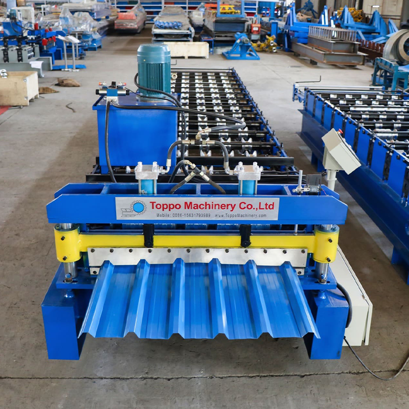 Fully Automatic galvanized IBR board roofing roll forming machinery and equipment supplier