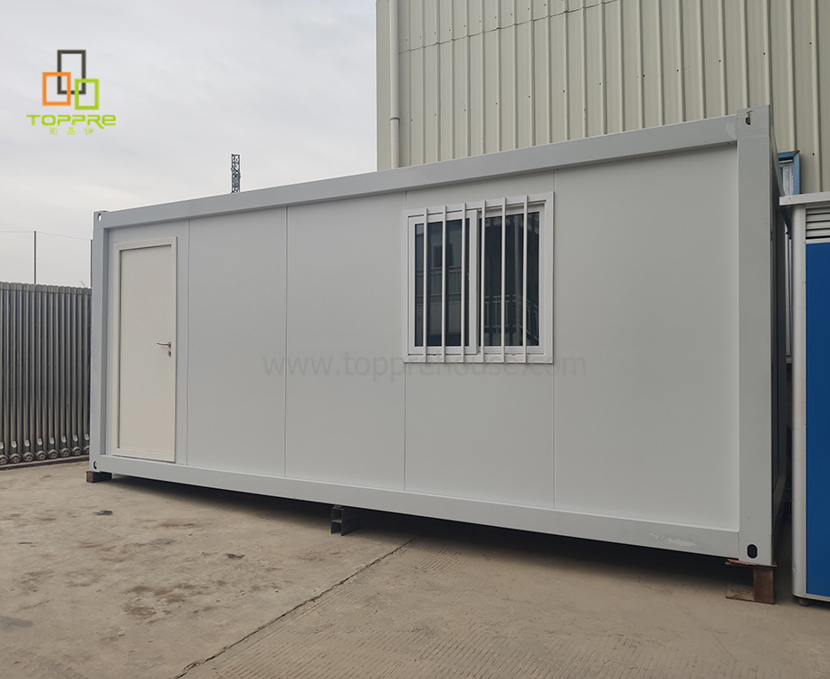 High quality factory supply wholesale 20 ft modular container office prefab ready made buildings for mobile portable cabin