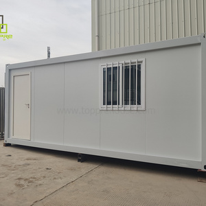 High quality factory supply wholesale 20 ft modular container office prefab ready made buildings for mobile portable cabin