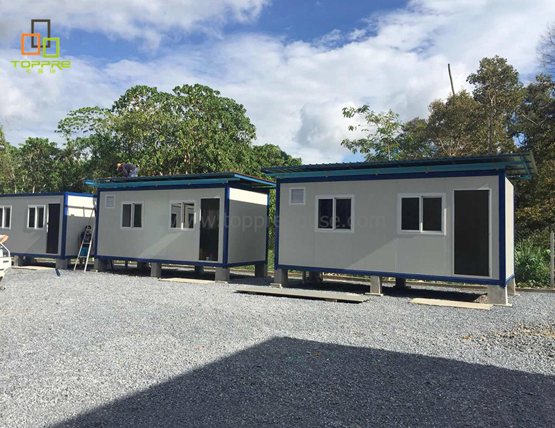 Mobile homes tiny houses prefab building African 20ft 40ft prefabricated small prefab steel sip container houses fast hospital