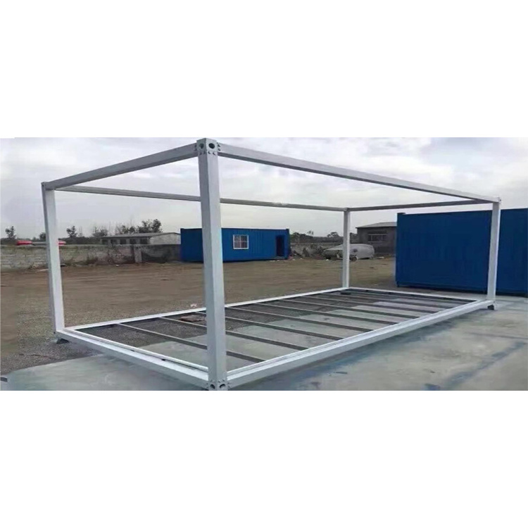 Newest Design Container Structure Frame Light Steel Structure Frame Shipping Container Design 20FT Shipping Container Shop