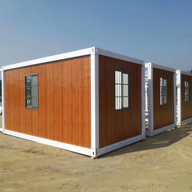 Professional foldable container house frame durable engineering sea container frame 20 ft 40 ft removable