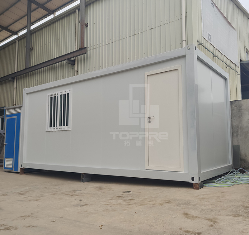 High quality factory supply wholesale 20 ft modular container office prefab ready made buildings for mobile portable cabin