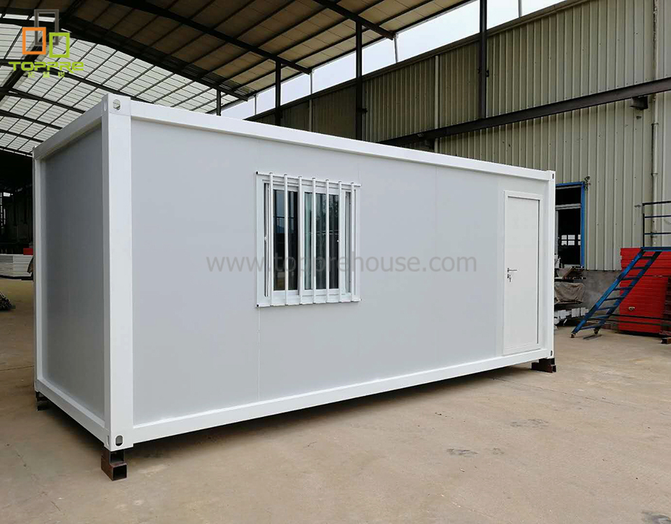 High quality factory supply wholesale 20 ft modular container office prefab ready made buildings for mobile portable cabin