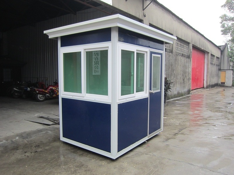 Wholesale Mobile Outdoor Public Security Guard House/prefab Sentry Box/shop/kiosk/ticket Booth