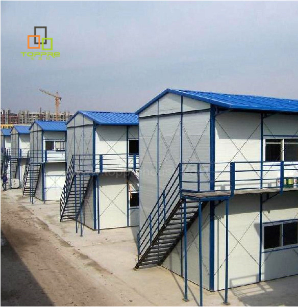 Low cost prefab prefabricated 3 story pre manufacture home modular easy assemble houses for ecuador in puerto rico for staff