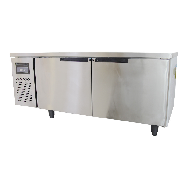 Hot sell table freezer and counter top stainless steel chiller used for restaurant