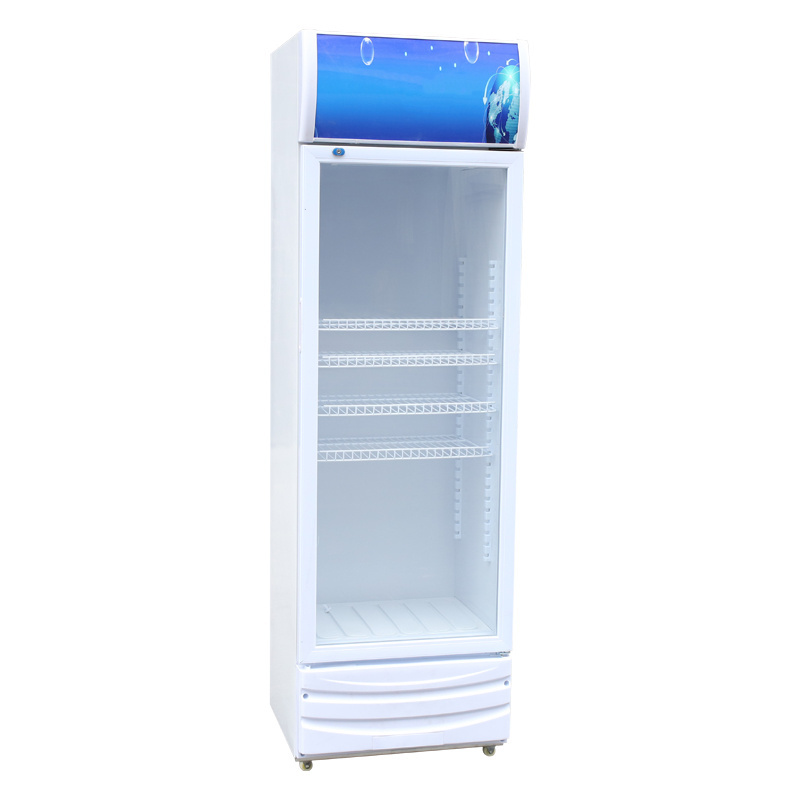 Prometheus hot sale Beverage Showcase Drinks Cooler Upright Refrigerated Showcase For Soda/redbull/pepsi cola