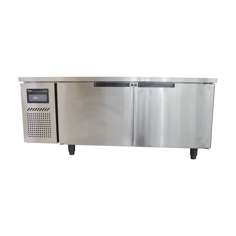 Hot sell table freezer and counter top stainless steel chiller used for restaurant