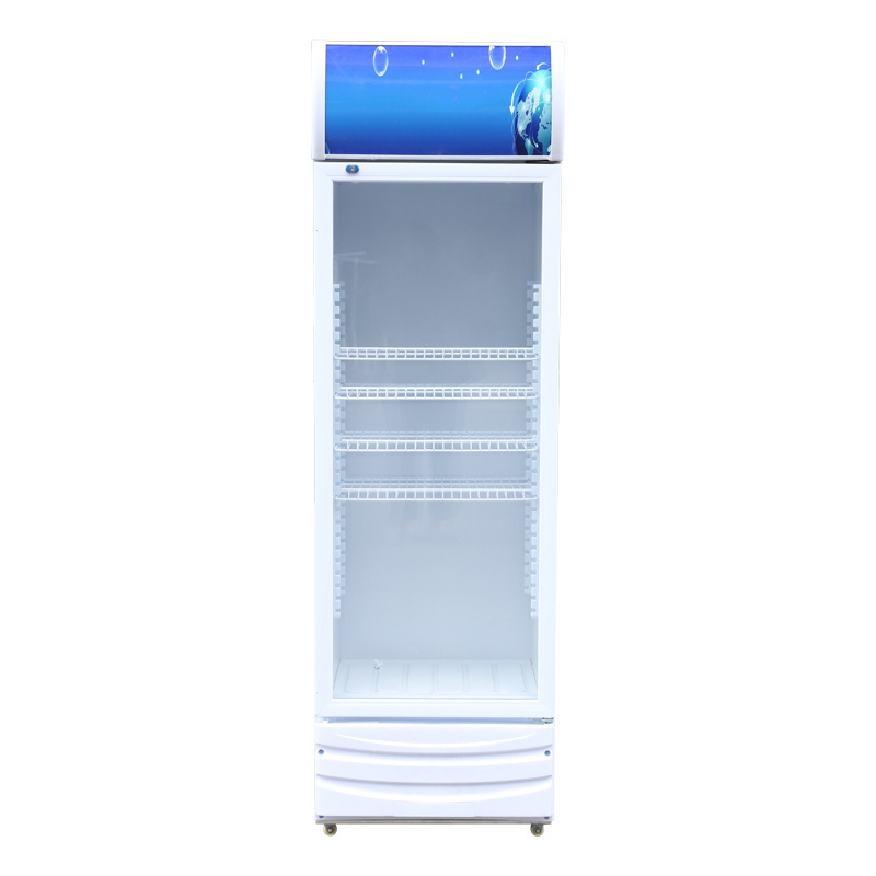 Prometheus hot sale Beverage Showcase Drinks Cooler Upright Refrigerated Showcase For Soda/redbull/pepsi cola