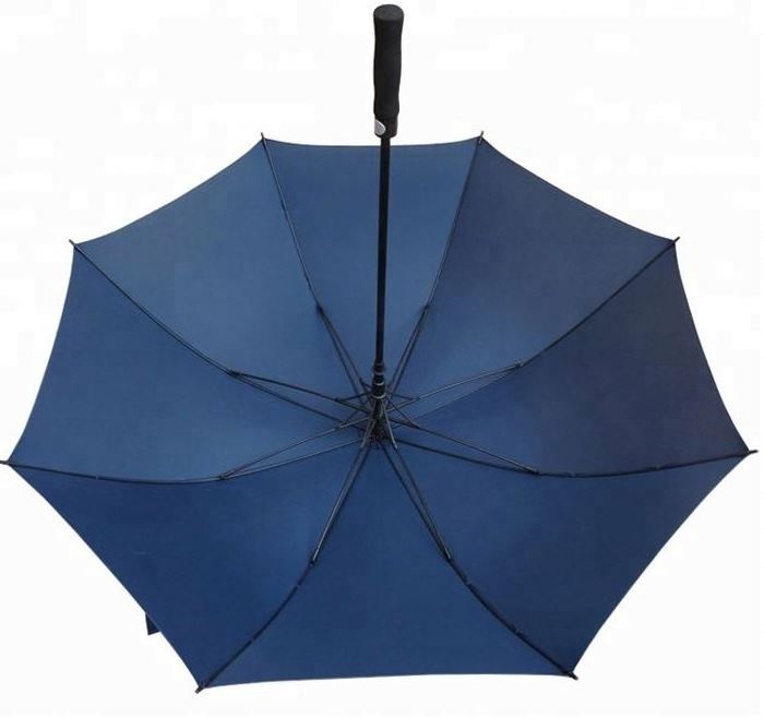 Golf Umbrella, Promotional Umbrella With Plastic Curved Handle For Promotion