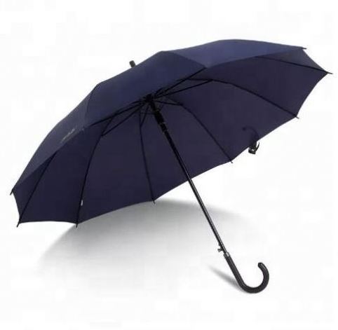 Golf Umbrella, Promotional Umbrella With Plastic Curved Handle For Promotion