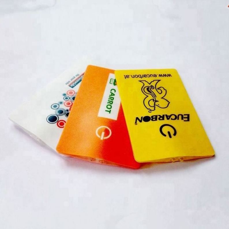 credit card shape flat credit card flashlight