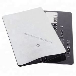 credit card shape flat credit card flashlight