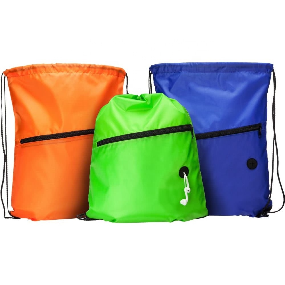 Wholesale Drawstring Backpack/Promotional Canvas Drawstring Bag