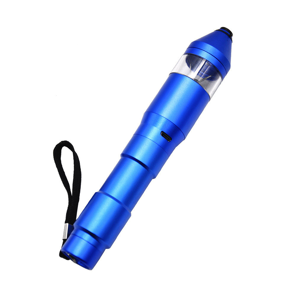 Aluminum Smoking Herb Electric Pen Grinder USB Charging Metal Grinders Tobacco Herb Pepper Mills Cigarettes Grinder