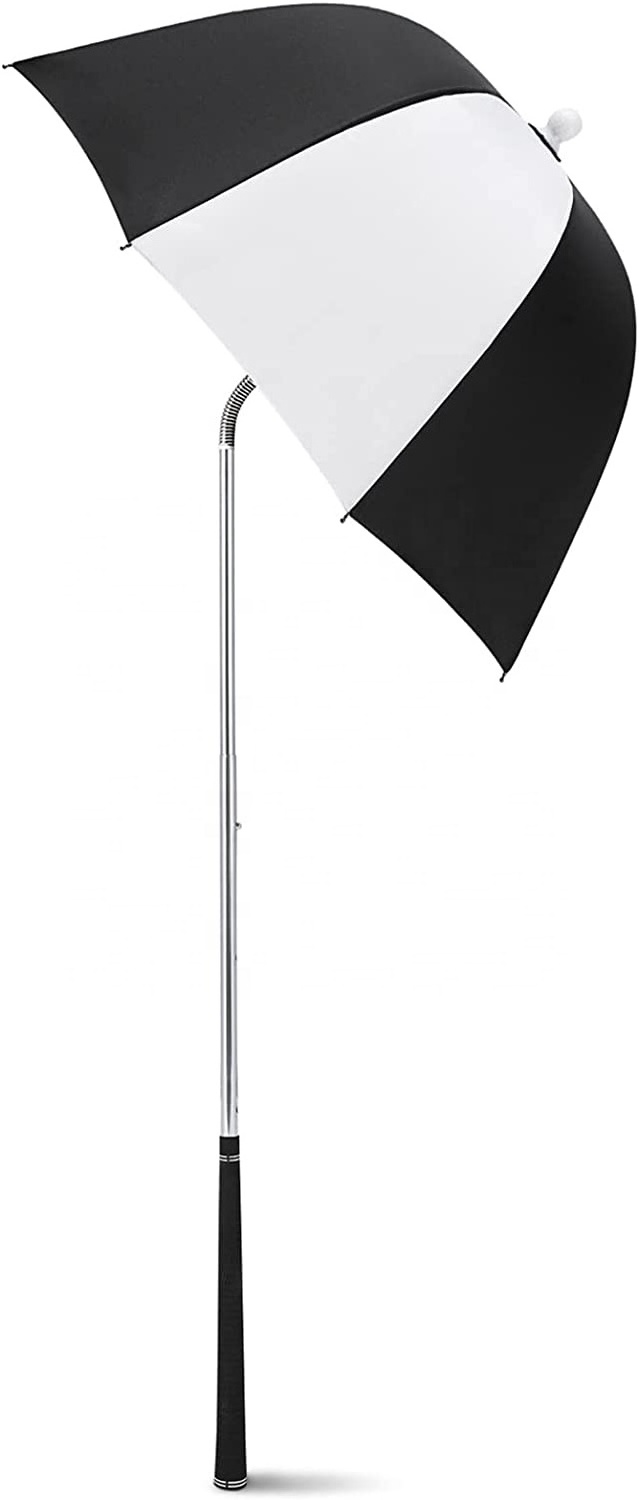 Automatic Open Golf Bag Flex Umbrella for Club Protection