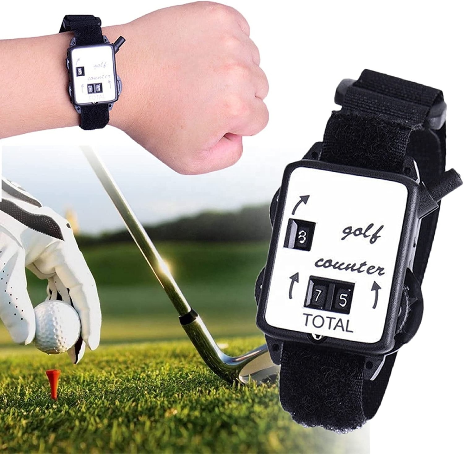 Watch Wristband Sports Golf Stroke Counter Score Keeper